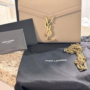 YSL CASSANDRA WALLET ON CHAIN